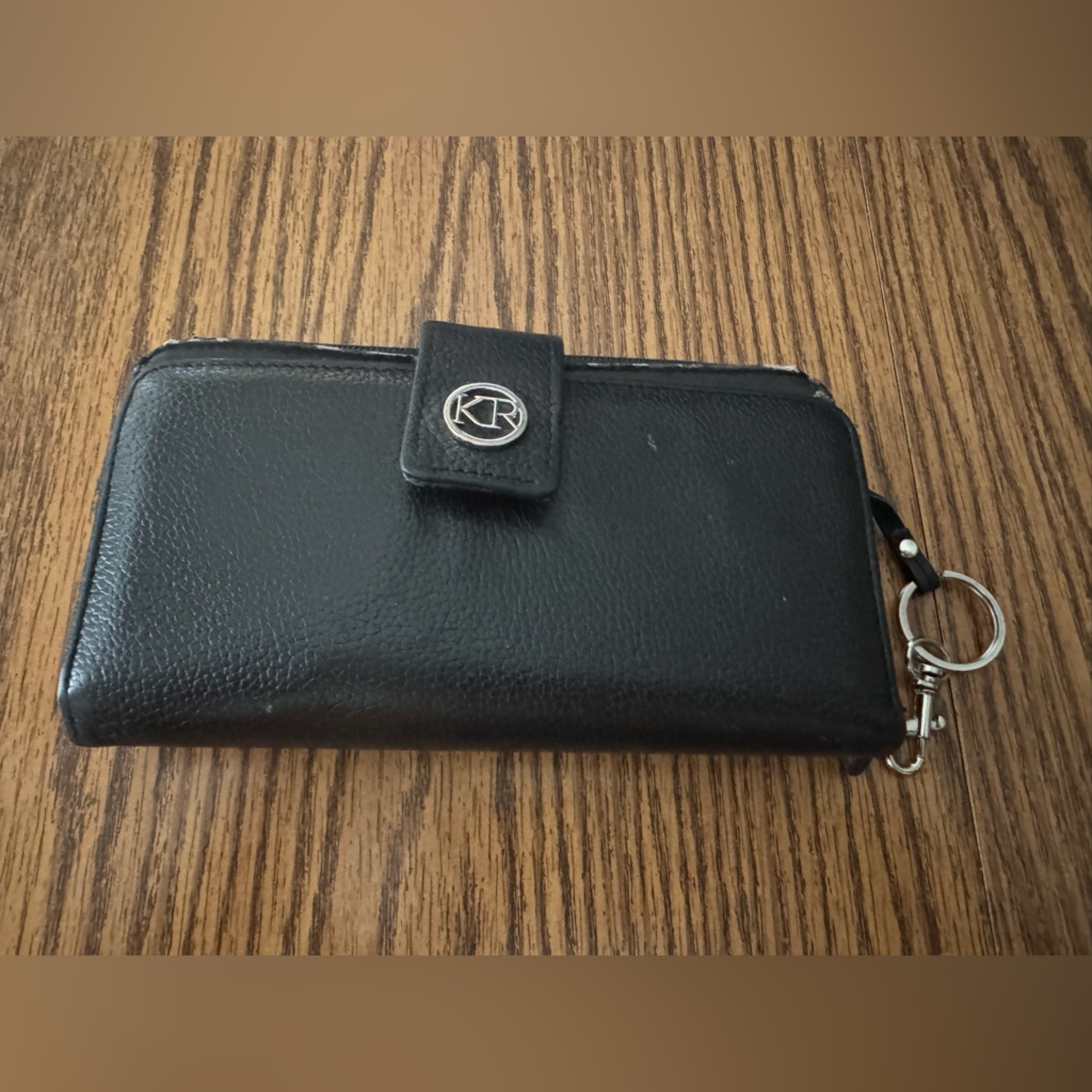 Black Leather Wallet